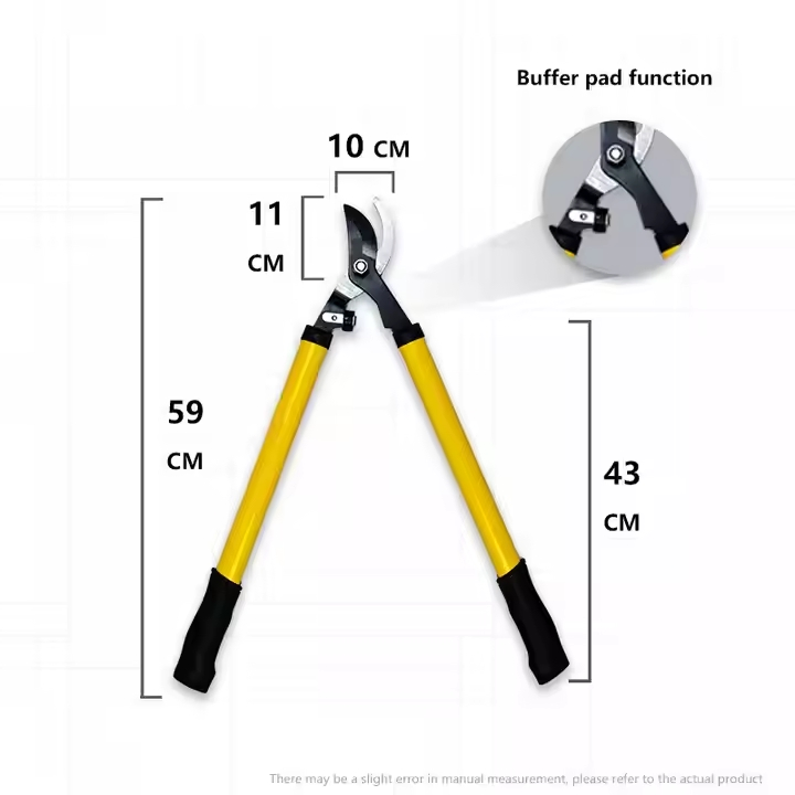 Professional DIY Pruner Long Handle Bonsai Pruning Shears with Straight Edge for Garden Tree Fence Hedge Scissors