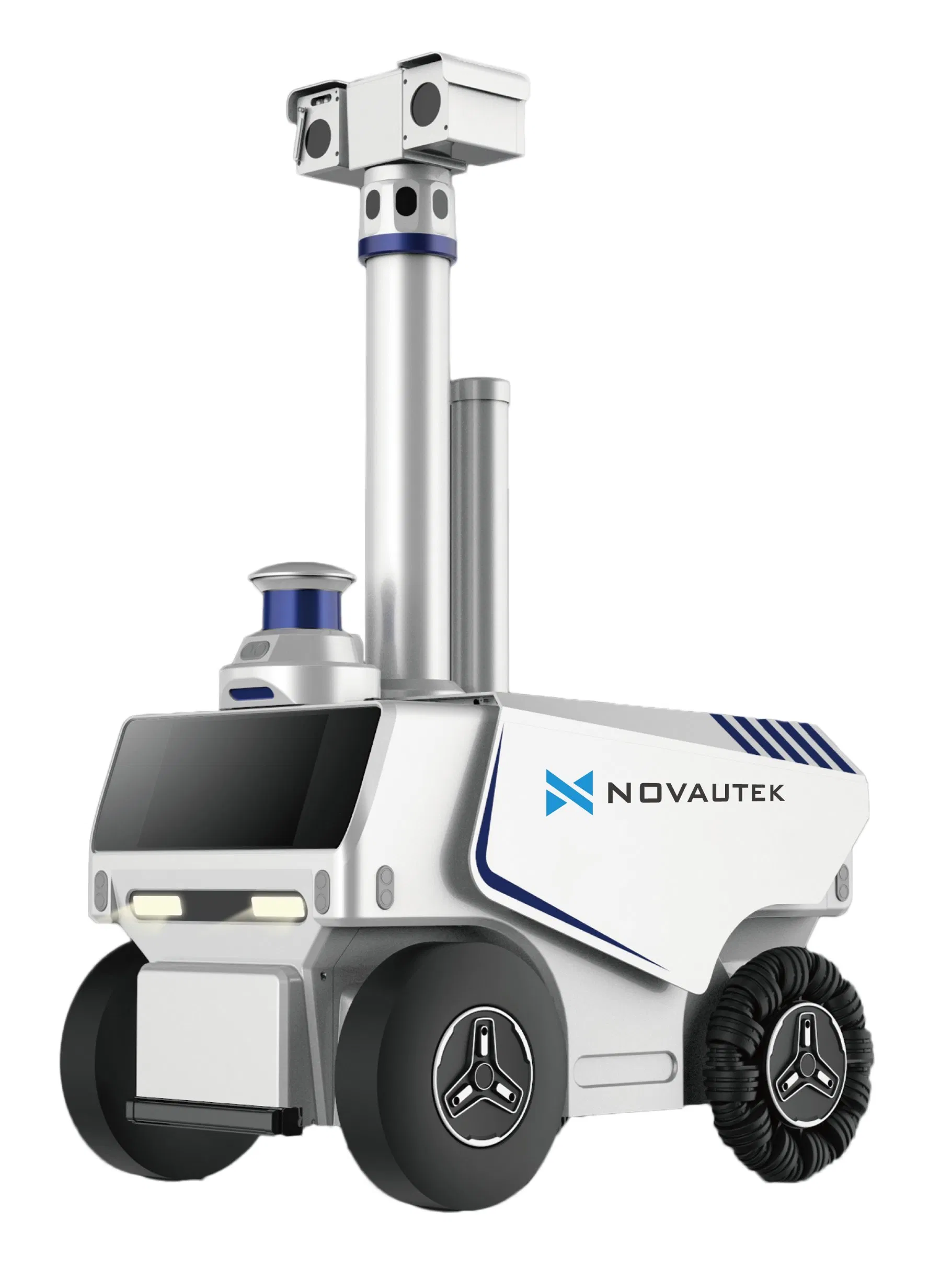 Autonomous Ai Security Robot 360° Monitoring Fire&Smoking Detection