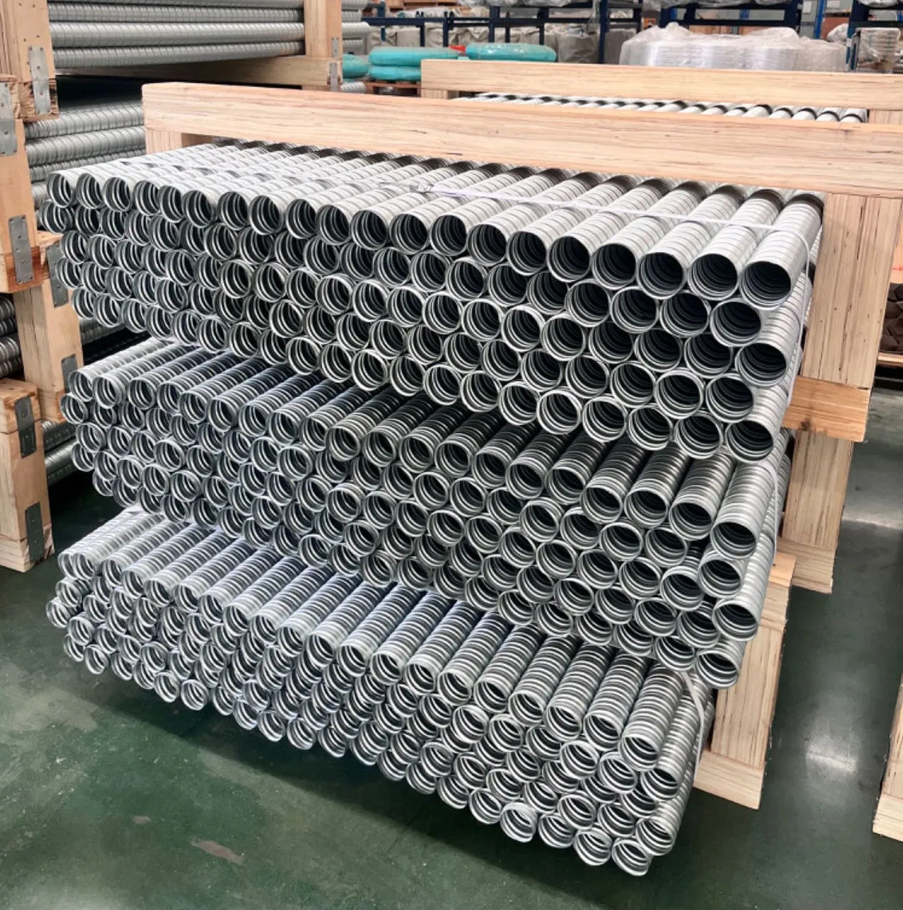 Durable 55mm Prestressed Metal Corrugated Pipe for Construction