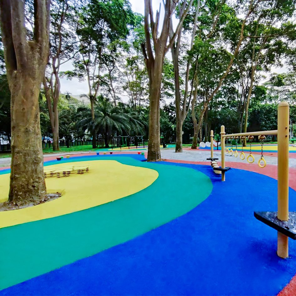 Unique Quality Sport Surfacing EPDM Rubber Granules Recycled Rubber Flooring Playground Flooring