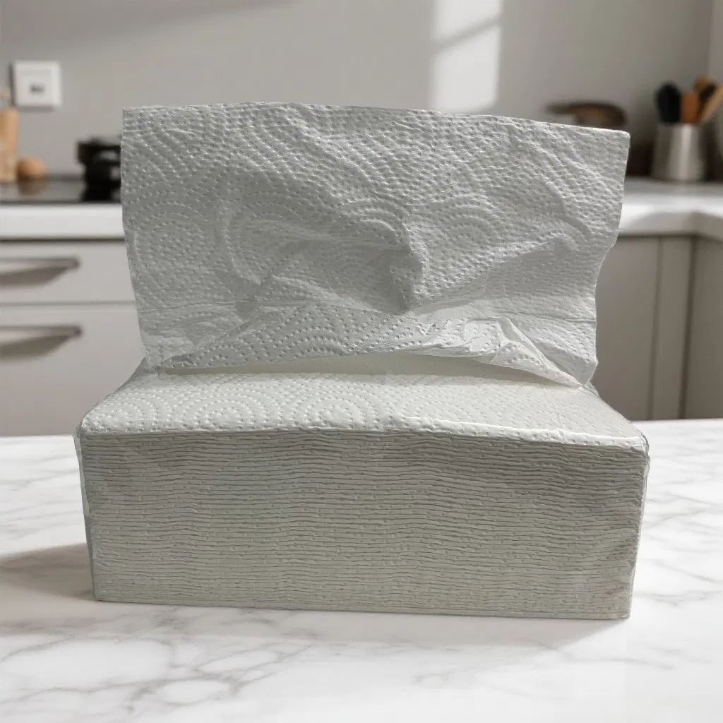 Customized Soft Wholesale Bulk White Strong Paper Towel Kitchen Towel and Hand Towel