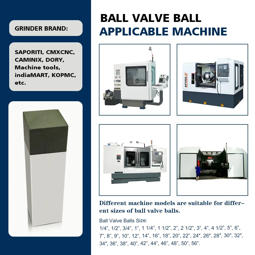 Diamond Abrasives for Ball Valve Grinding Resin Bond Ball Valve Surface Grinding Diamond Stick Stones
