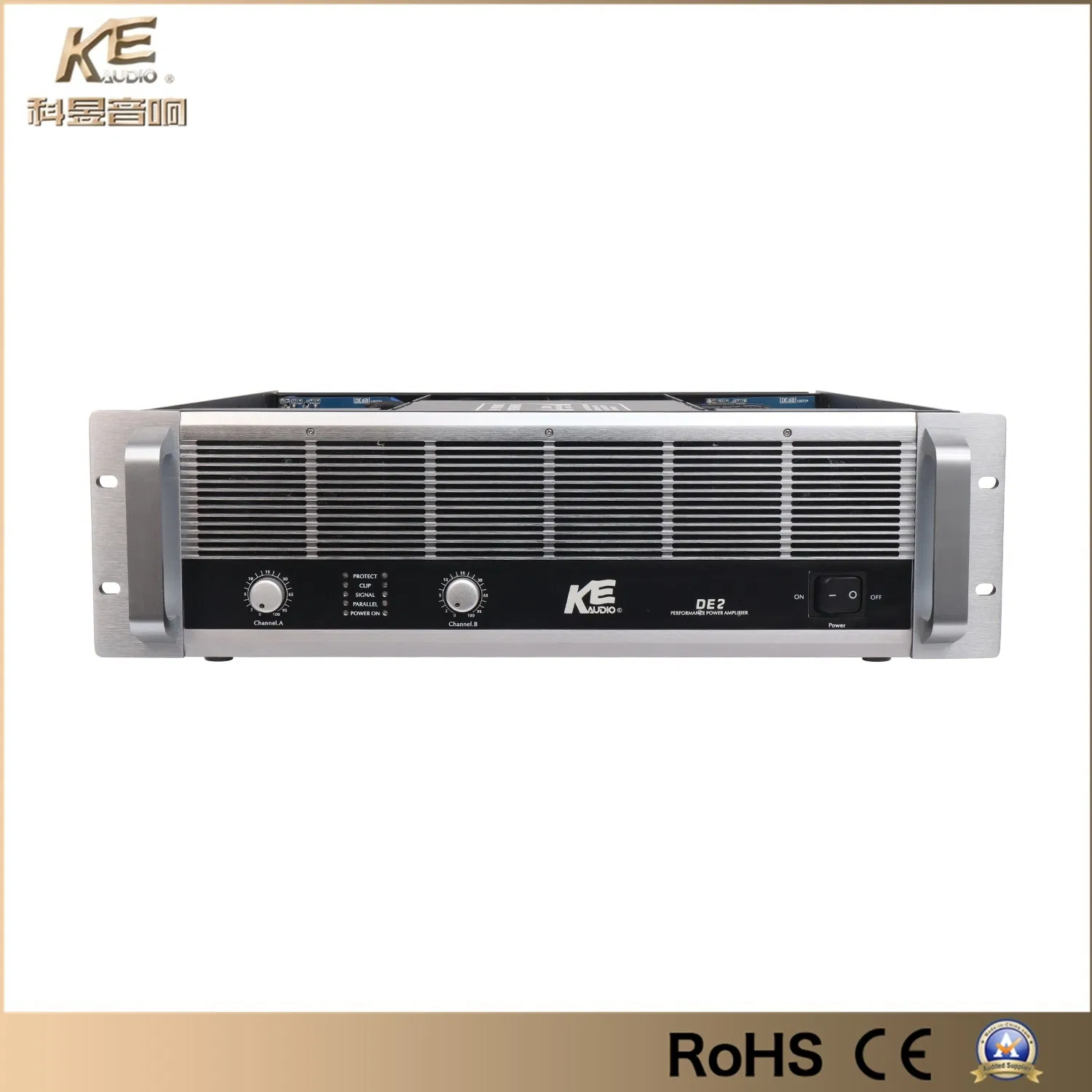 AV Post Ke Audio China Digital Amplifier Two Channels De2