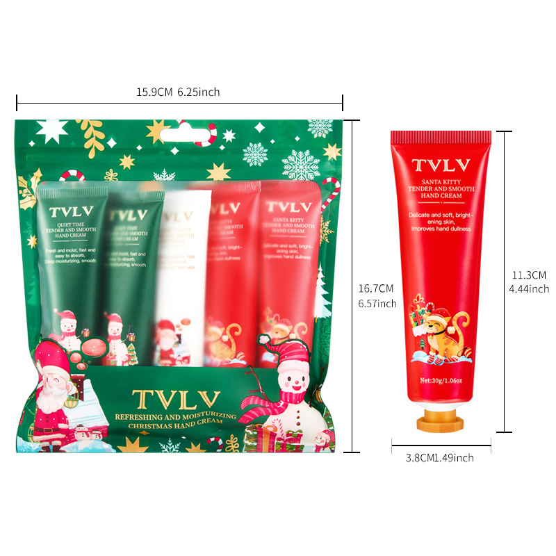 Luxurious All-English Fragrance Hand Cream Set for Holidays