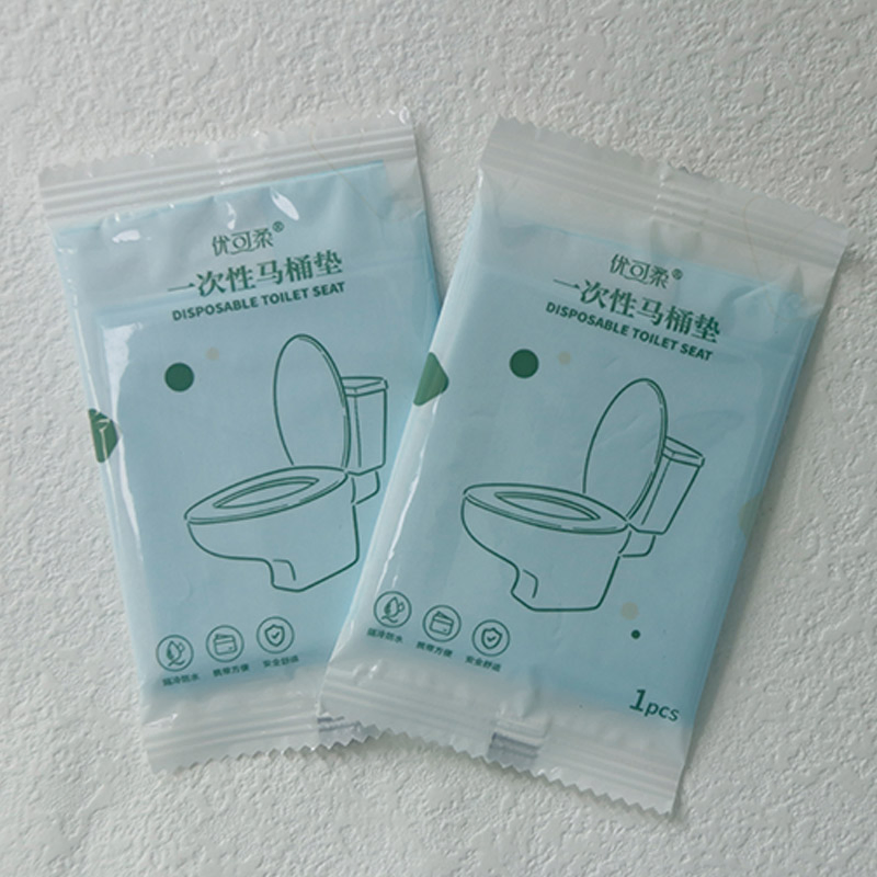 Disposable Toilet Seat Covers with Antibacterial Protection (10-Pack)