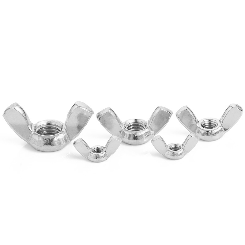 Wing Nut DIN315 Stainless Steel 304 M6 M8 M10 M12 Butterfly Nut