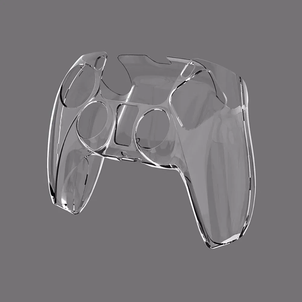 Прозрачный защитный чехол для контроллера PS5