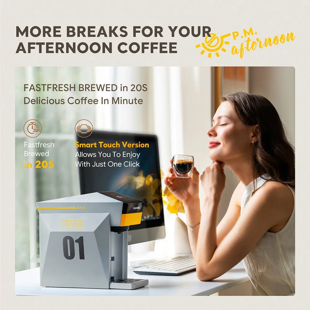 Semi-Automatic Espresso Maker with Large Water Tank and Cup Warmer