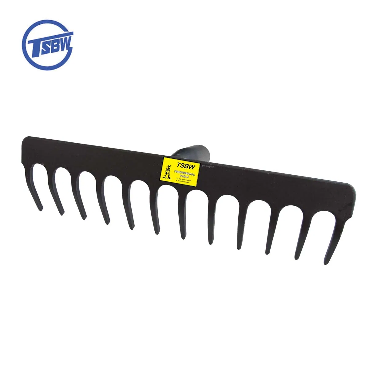 Agricultural Lawn Leaf Garden Farming Digging Tool Steel Rake Head