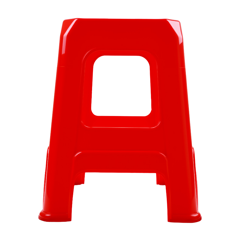Modern Vulcanized Plastic Stackable Stool for Household Use