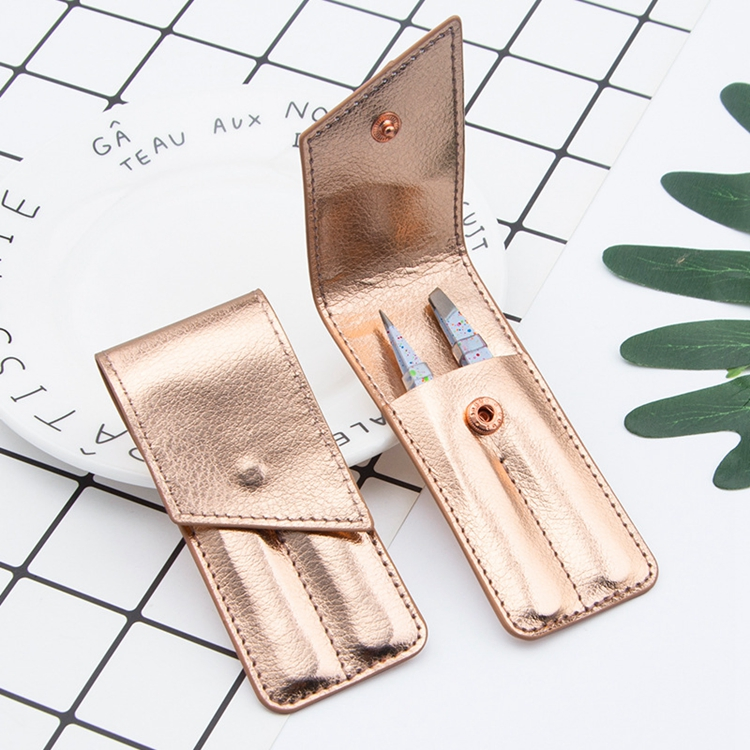 Stainless Steel Eyebrow Tweezers Eyelash Extension Set