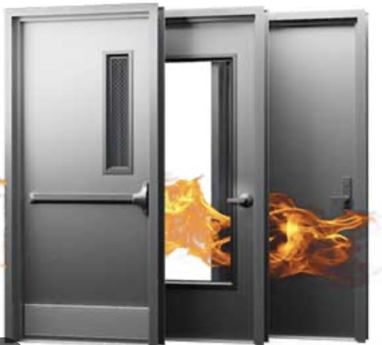 Fire Rated Metal Security Door with Certification for Your Peace of Mind