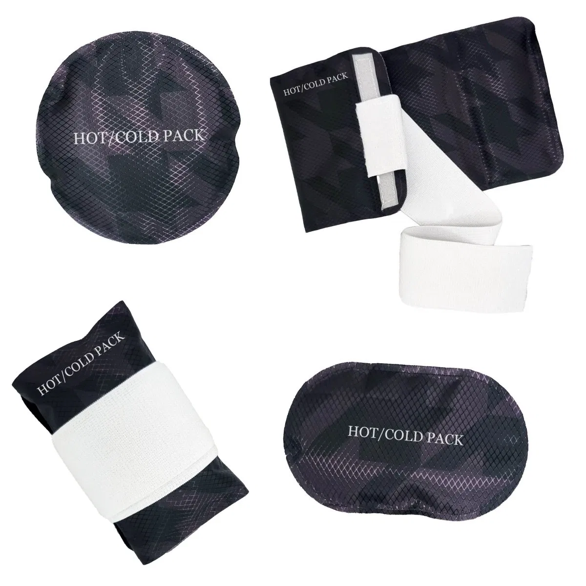 Reusable and Attachable Cold and Hot Gel Ice Pack Can Relieve Pain