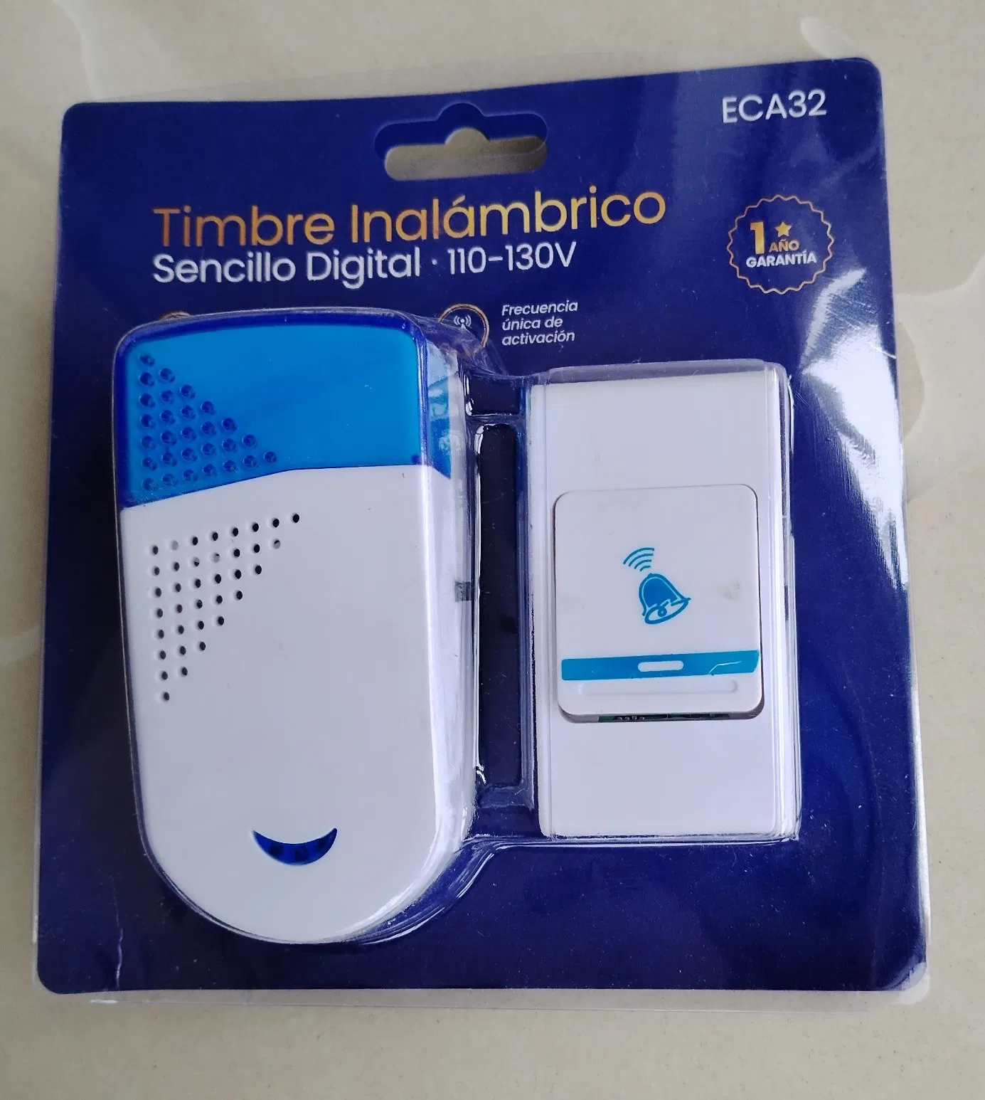 Digital Remote Control Wireless Doorbell Chime Eca31