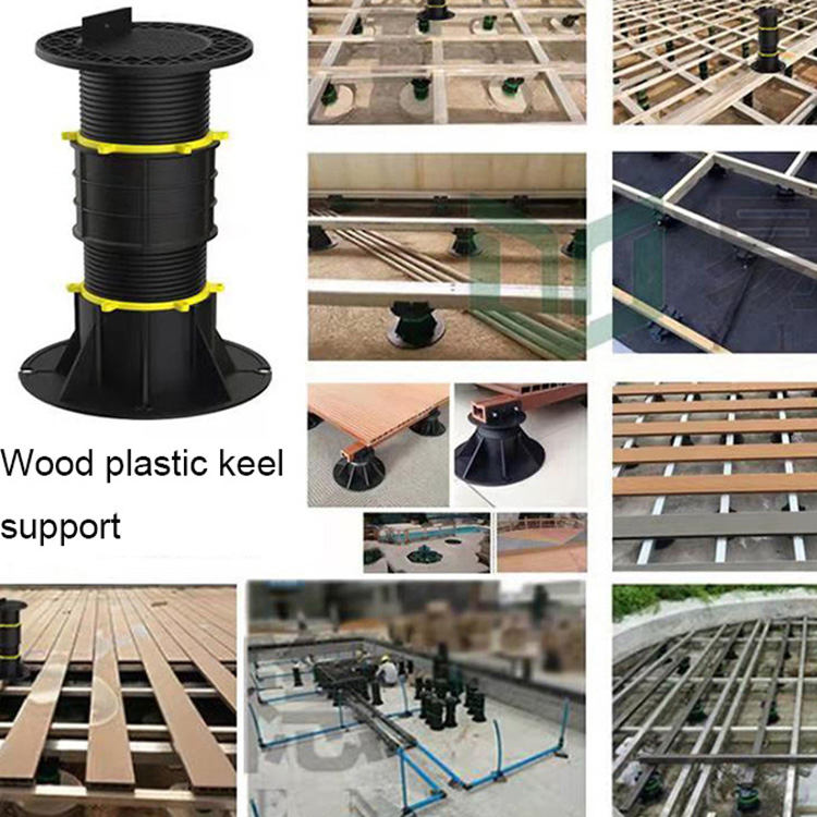 Factory Price Plastic Pedestal Stand Base Tiles Pavers Adjustable Self-Leveling Pedestal