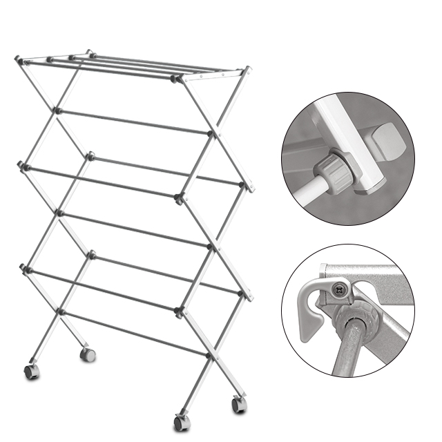 Foldable Towel Rack for Bathroom