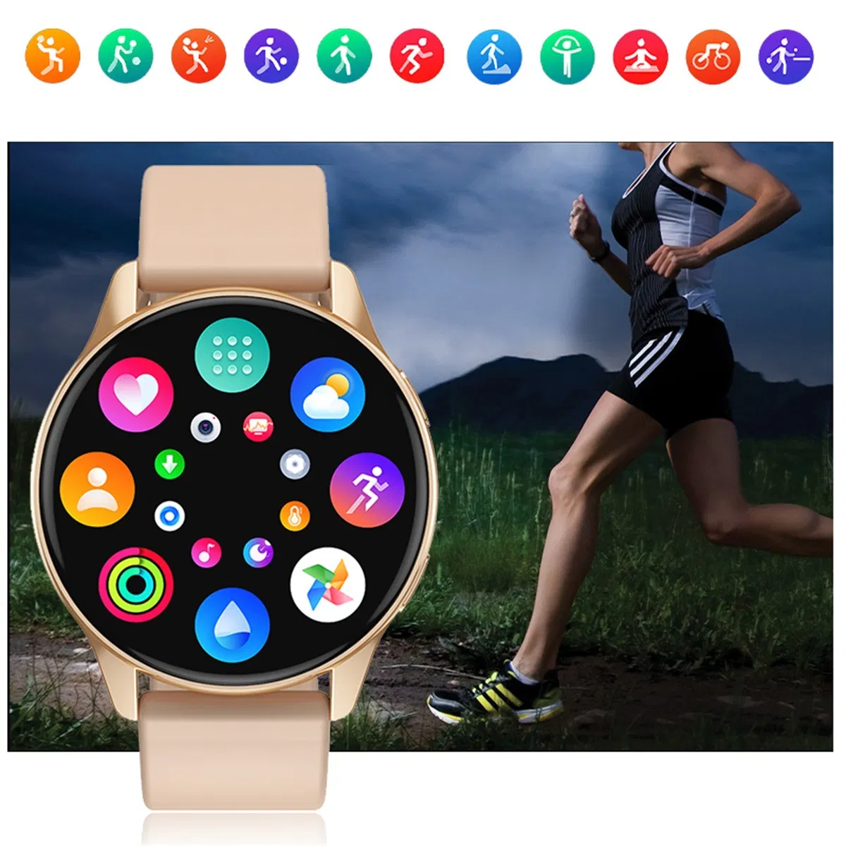 Waterproof Cross-Border Bestseller T2PRO Smart Watch 1.52inch Full Screen Touch Bluetooth Call New Sports Model