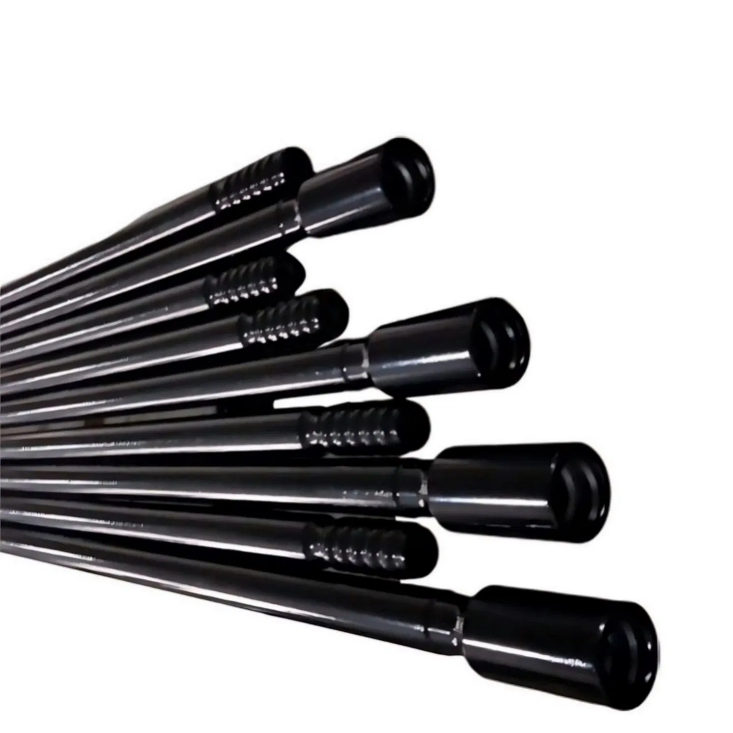 Custom Length Mining Drill Stem Manufactured to Specification for Specialized Applications Including Raise Boring and Shaft Drilling in Underground Mines