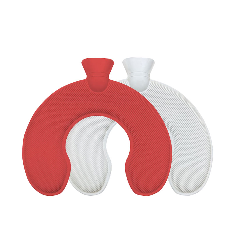 Good Quality U-Shape Hot Water Bottle with Handle