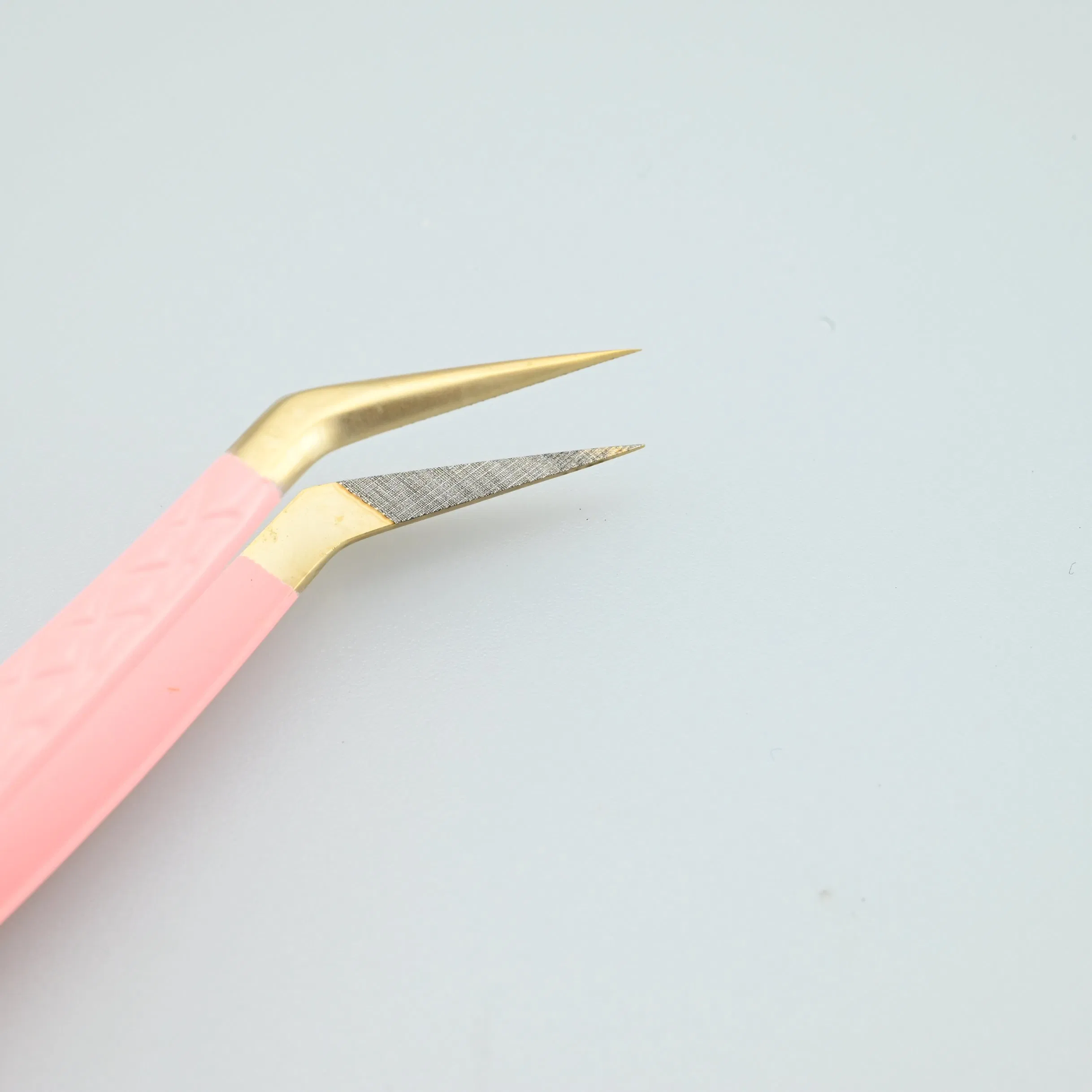 Mt Lashes Professional Tweezers OEM Wholesale Salon Eyelash Extension Eyebrows Lash Clip Applicator Tweezer