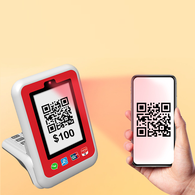 Qr Payment 4G WiFi Wireless Soundbox Payment POS Teminal with Optional Dual-Display Z30