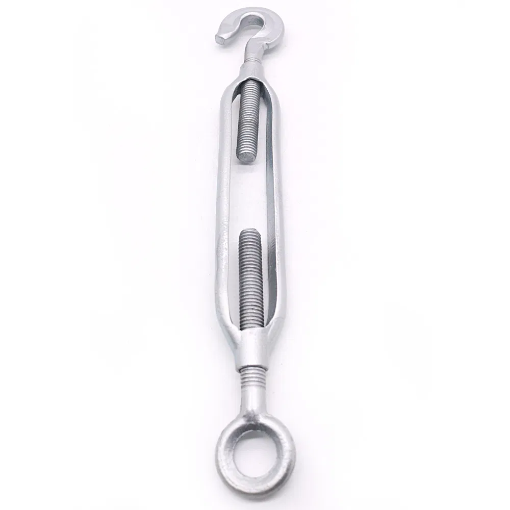 Forged Open Body Turnbuckle with Hook and Eye