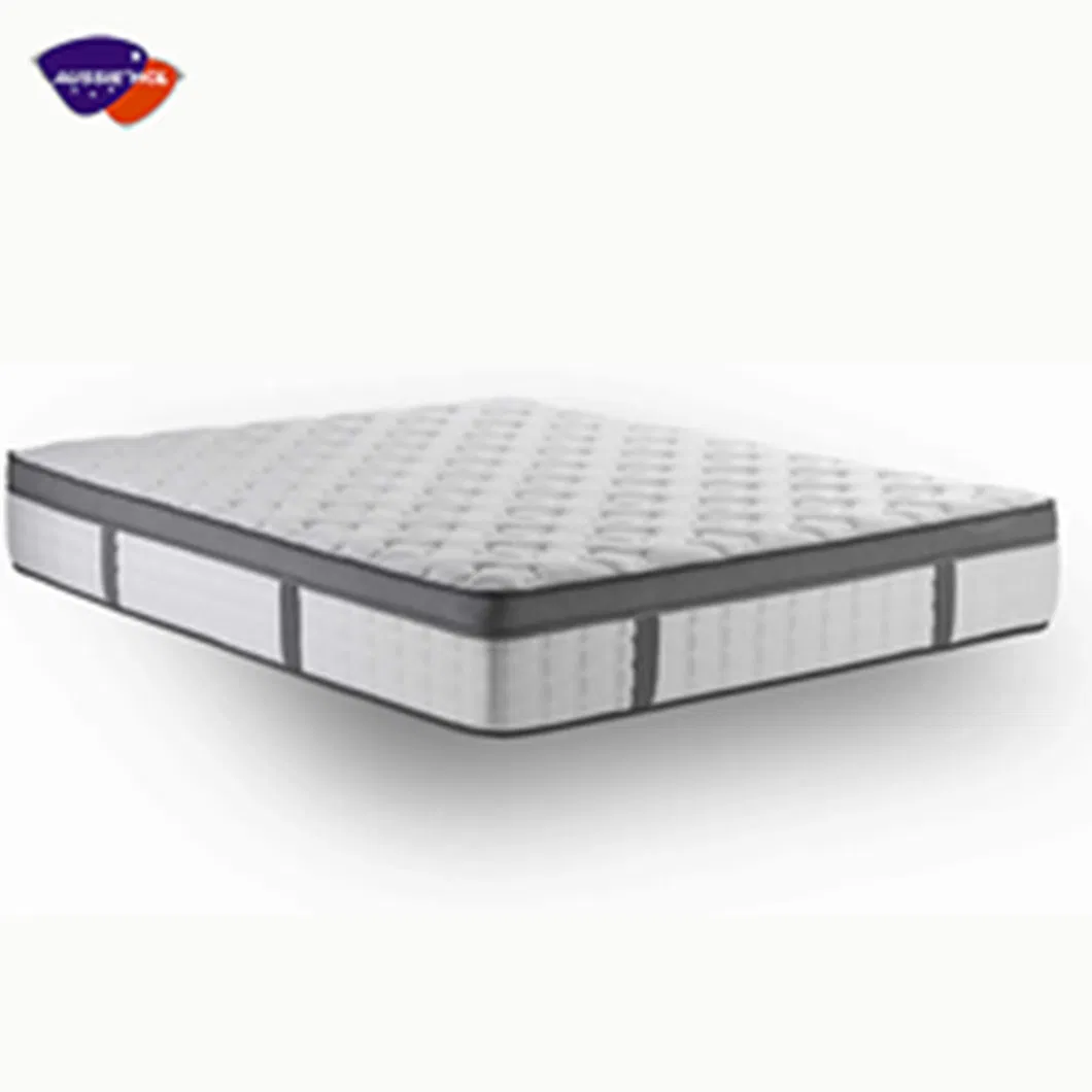 Foshan Mattress Factory Sleeping Well King Memory Foam Mattresses Vacuum Packing Twin Queen Double Full Comfort Pocket Spring Mattress in a Box