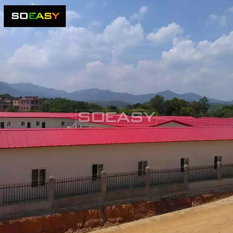 Dormitories Temporary Offices Wind Resistance Quick Build Luxury Prefab House