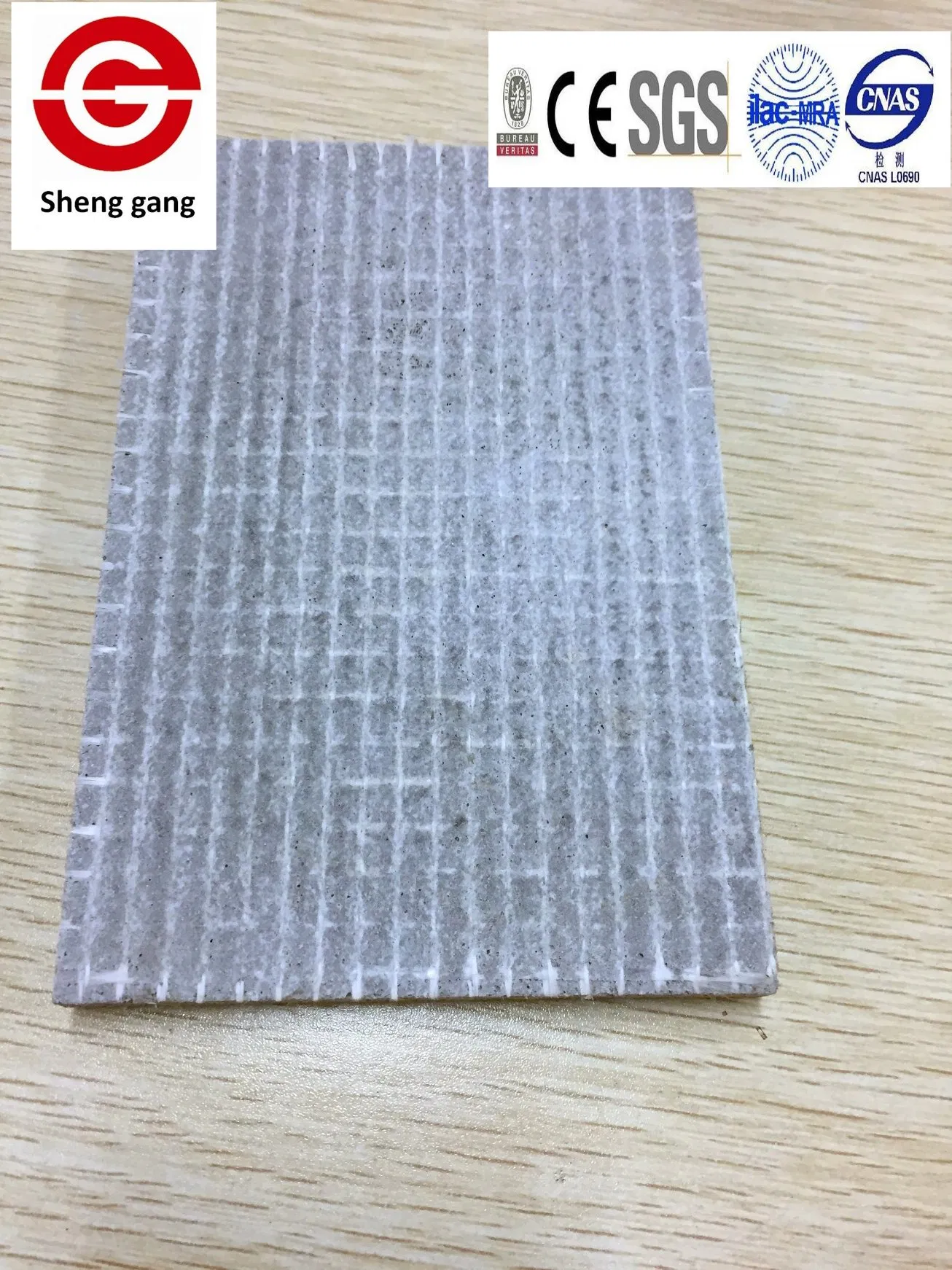 Class A1 Fireproof MGO High Strength Low Density Fireproof Materials Magnesium Oxide Board