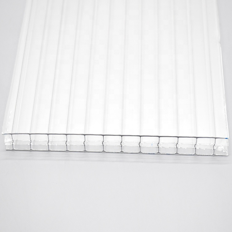 3mm Clear Transparent PP Hollow Plastic Sheet Supplier