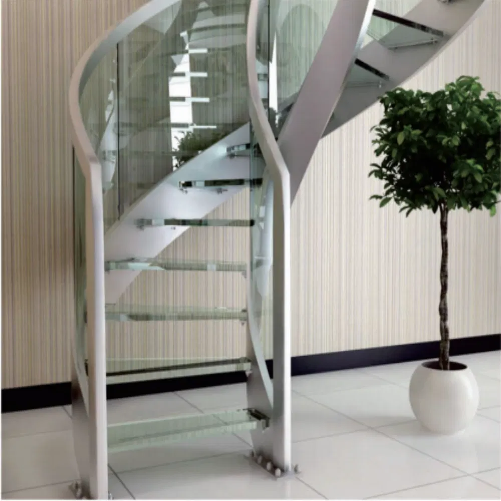 Privacy Solutions Modular Frosted Glass Railing for Gardens Hotels Malls
