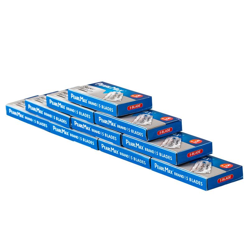 Pearlmax Best Quality Stainless Steel Razor Blade Wholesale Razor Blades Hoja De Afeitar De Doble Filo