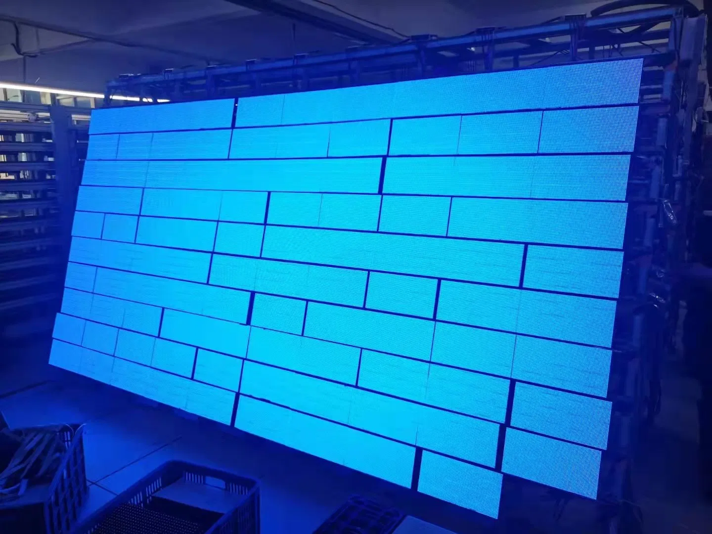 Blue Text Display Module for Outdoor P10 Single LED Screen