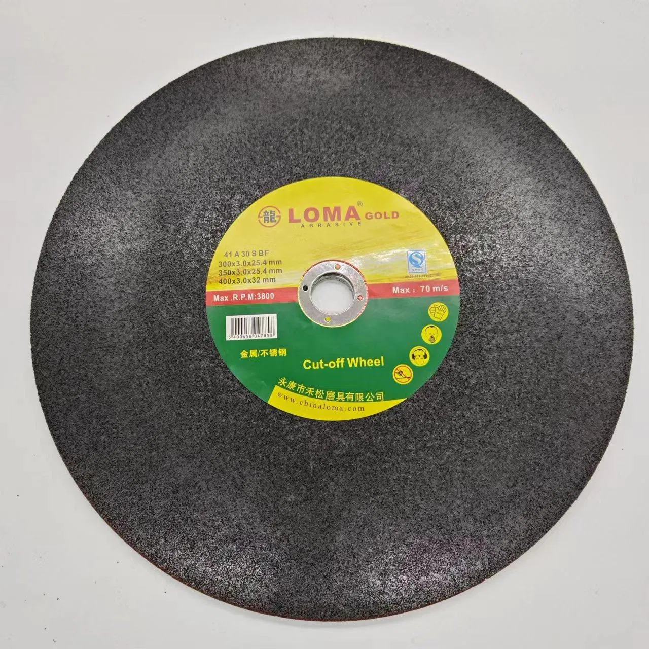 Loma 14inch 16inch Green Color One Net Cut off Disc Cutting Wheel