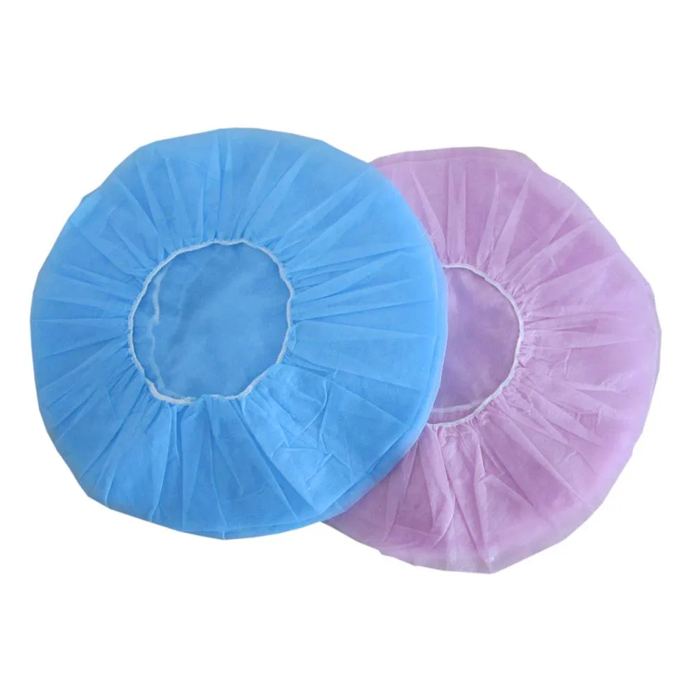 Factory Price Round Cap Disposable Bouffant Cap