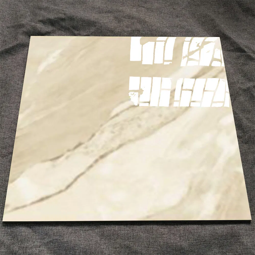 Керамогранитная плитка 60x60 см глянцевая, цвет золото