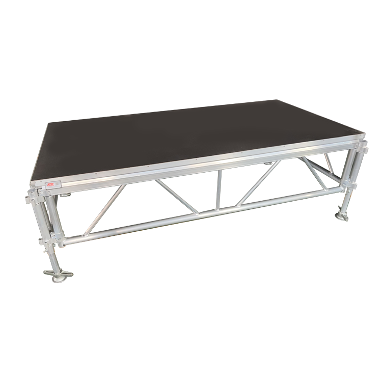 Premium Outdoor Aluminum Portable Stage Platform for Easy Assembly