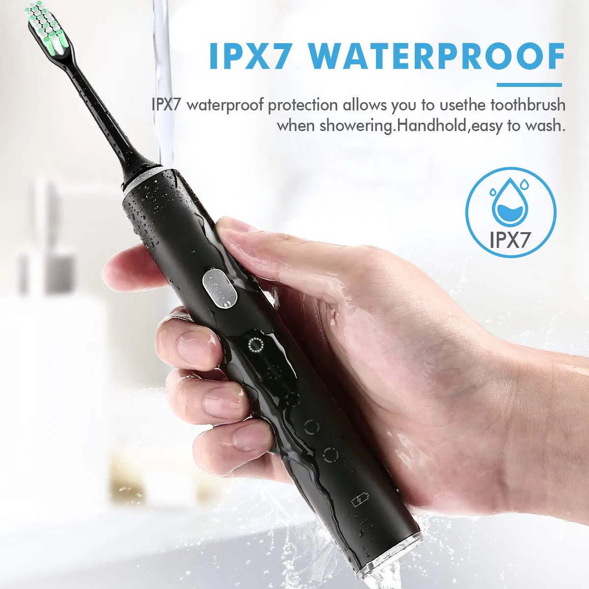 Professional Electric Sonic Tooth Brush Ipx7 Electronic Adult Oral Care