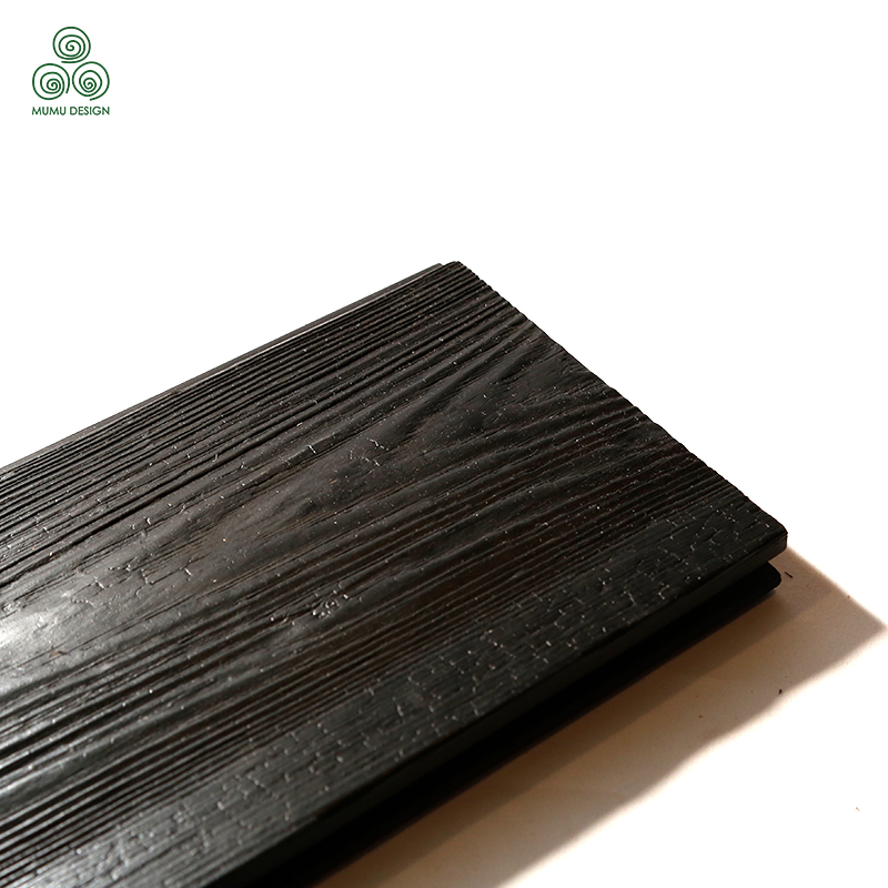 Mumu Customized Shou Sugi Ban Solid Wood for Exterior Wall Panel