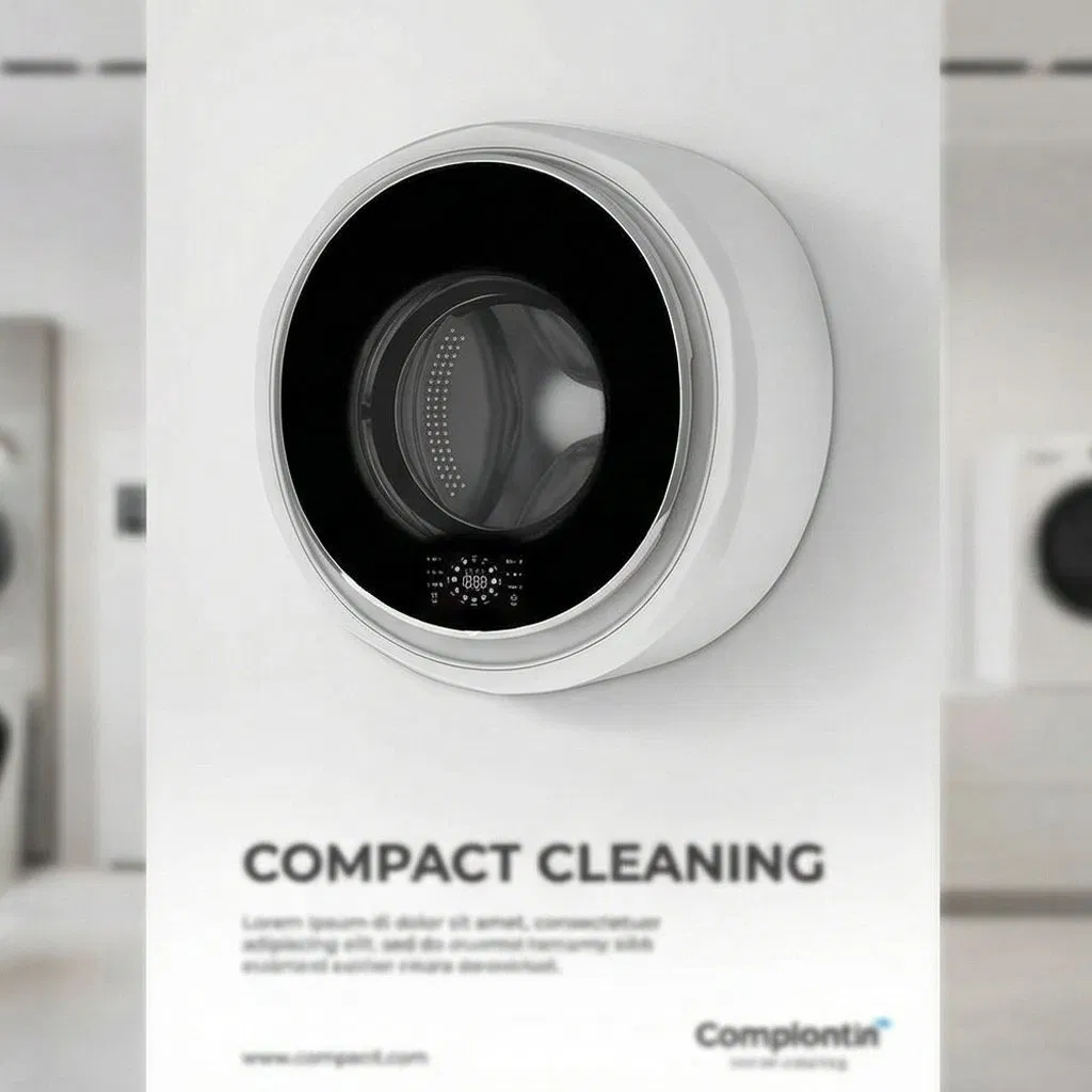 Compact Portable Mini Washing Machine for RV and Car