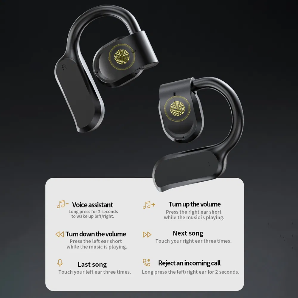 Беспроводные наушники GT05 с костной проводимостью