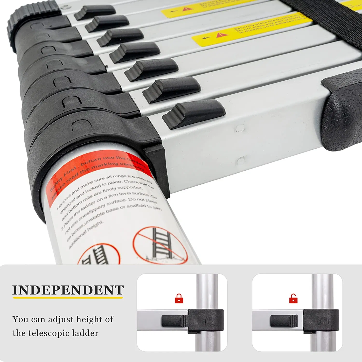 Household Extension Ladder Telescopic Folding Engineering Ladder (26473201)