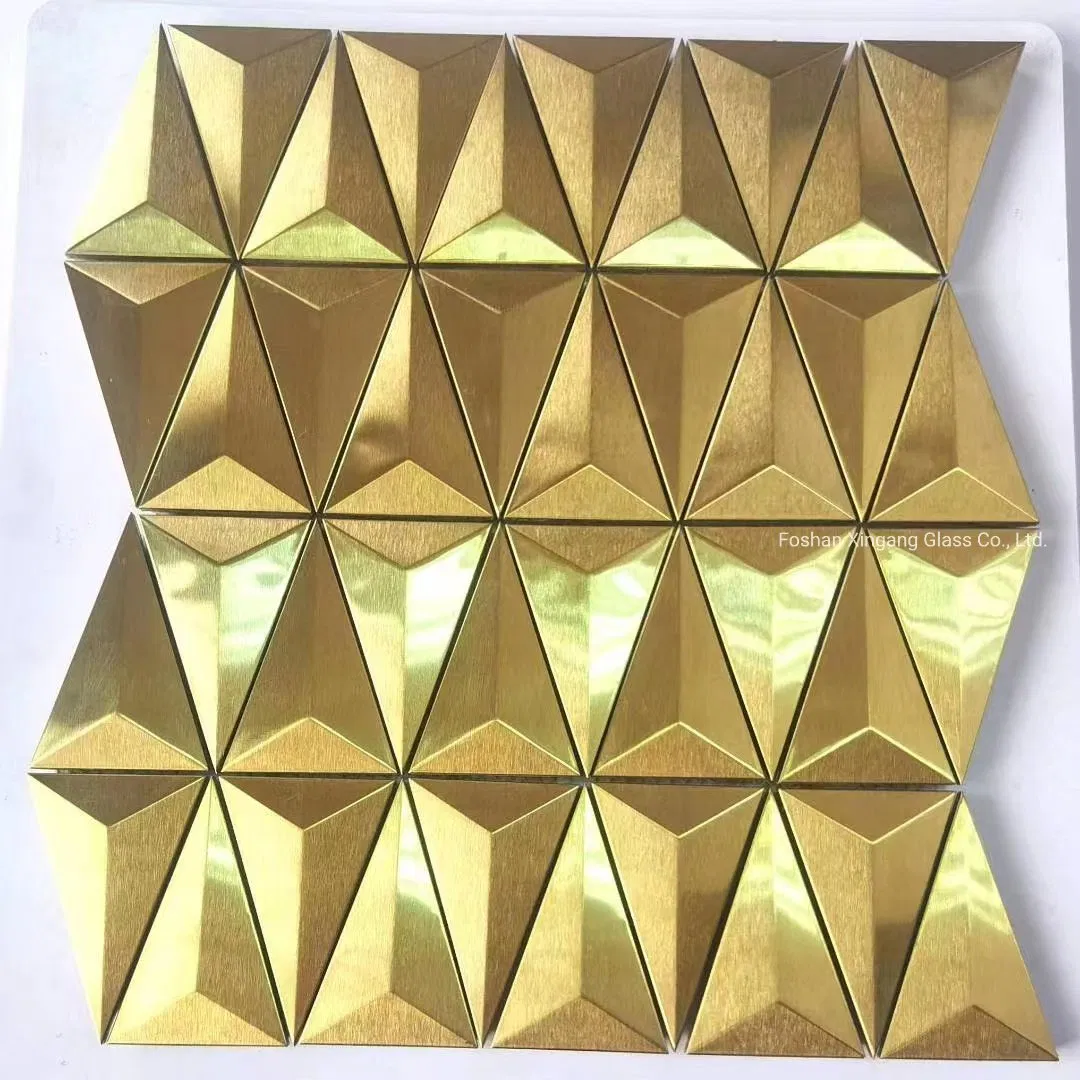 304 Stainless Steel /Ceramic Mixed Unique Special New Design Mosaic for Wall Decorations/ Homes/5 Star Hotels/ Shopping Malls/ Projects/ Buildings