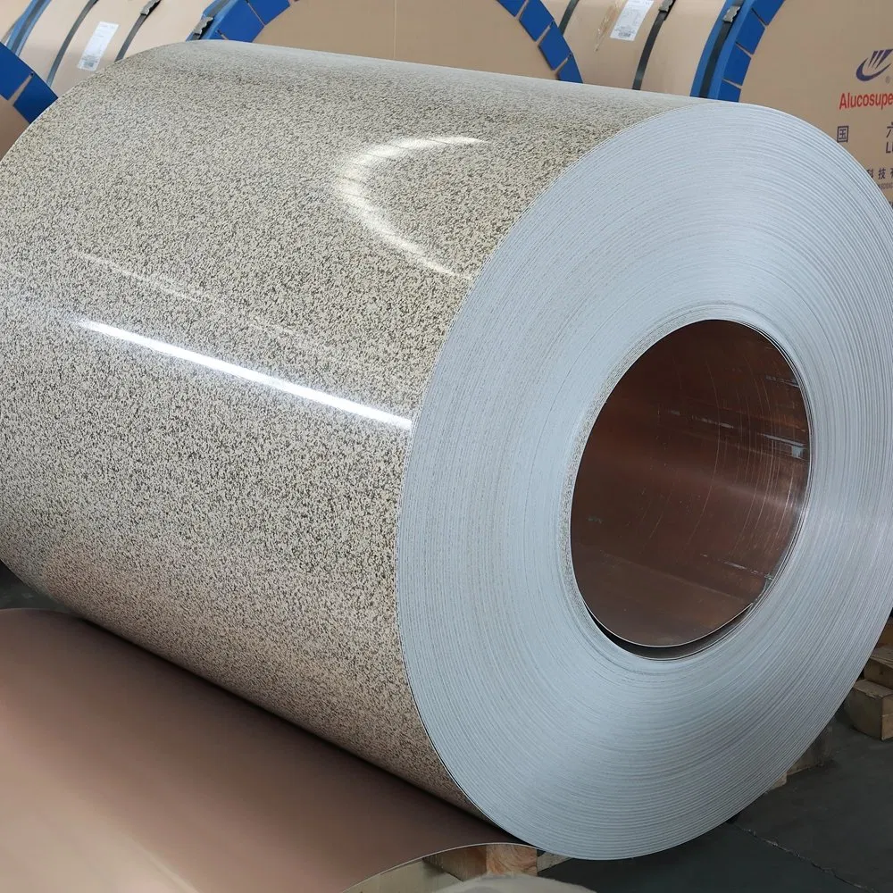 Aluminum Alloy 3003/3004/3005 Prepainted Color Coated Aluminium Coil Sheet Used for Metal Roofing and Ceiling