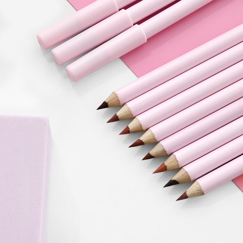 Custom Logo Private Label Waterproof Pigment Nude Lip Liner Pencil