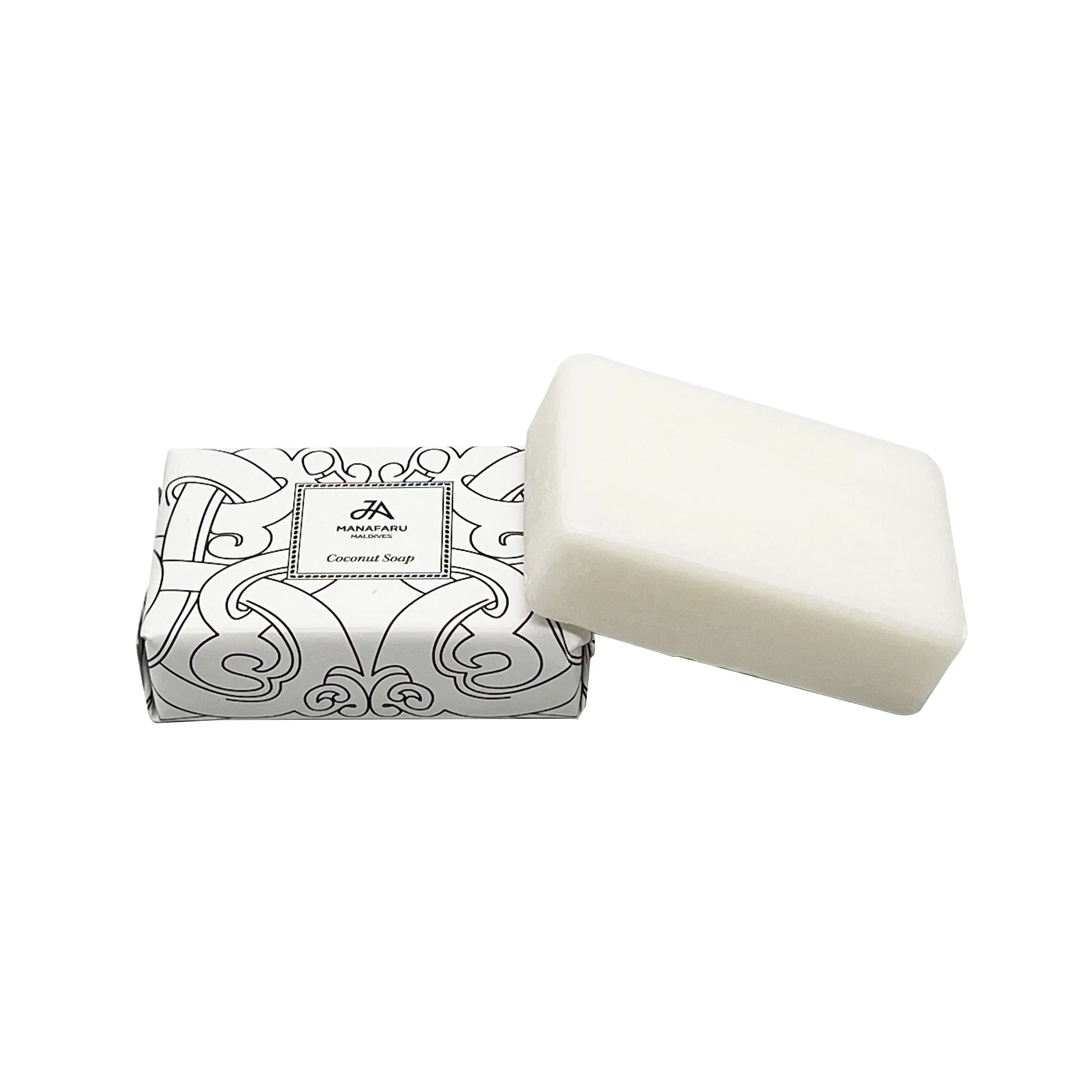 OEM/ODM Coconut Oil Whitening Body Facial Bath Soap Bar 100gram