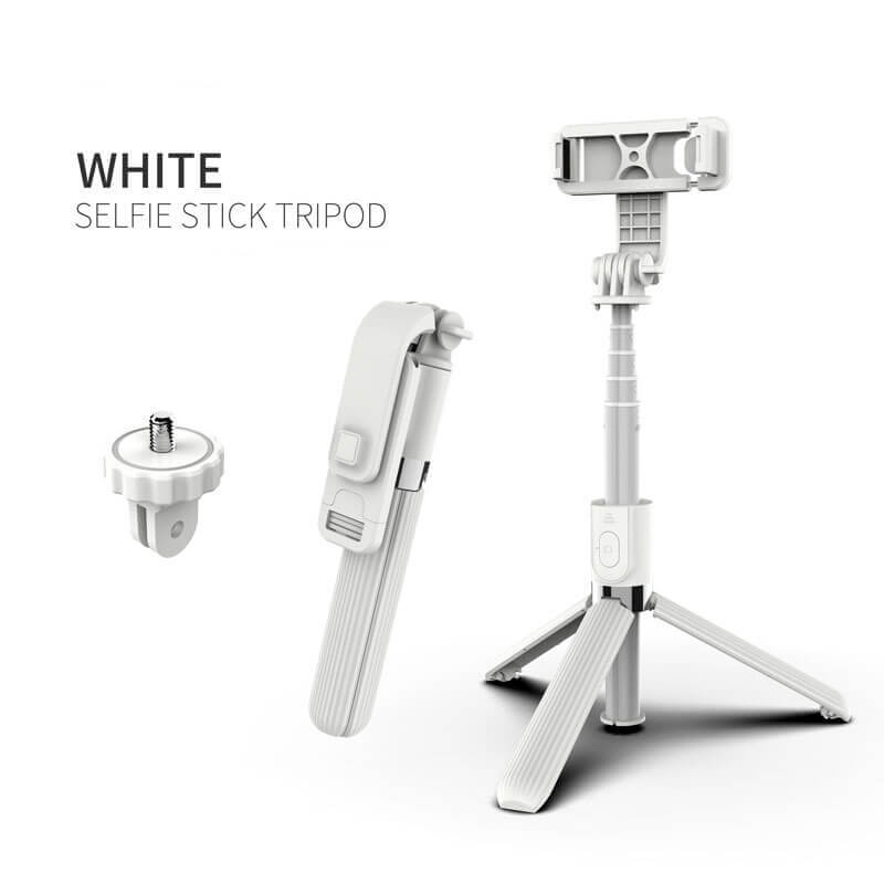 Aluminum Allie Wireless Selfie Stick Tripod with Remote for iPhone/Android