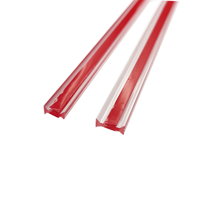 PMMA Extrusion Bar Junction Plastic Part for Glass Wall