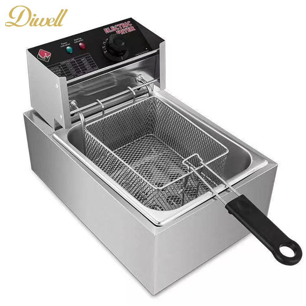 China Factory Chafer Catering Equipment Electric Countertop Deep Fryer