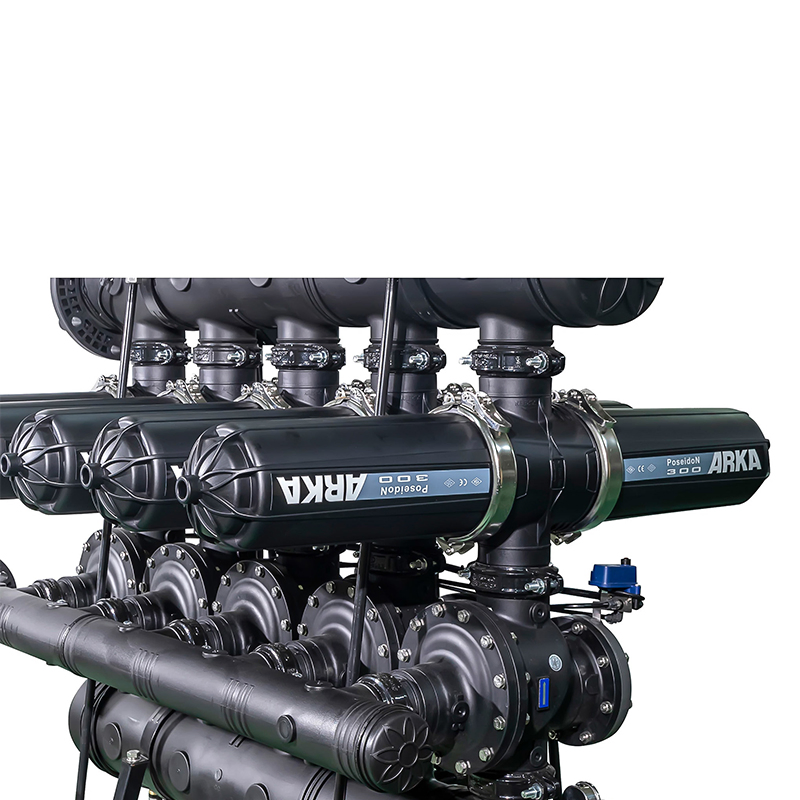 4 Inch 5 Unites H Type Agricultural Automatic Backwash Backfulsh Self Cleaning Water Filter System for Drip Irrigation